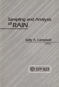 Paperback Sampling and Analysis of Rain Book