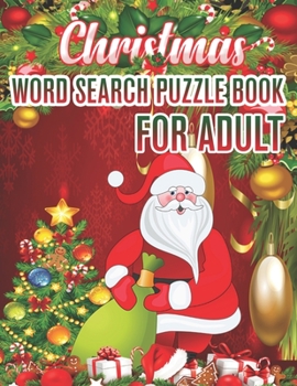 Christmas Word Search Puzzle book For Adult: Word Search Puzzle book (volume 1)