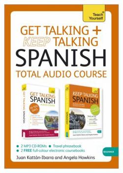 Audio CD Get Talking and Keep Talking Spanish Total Audio Course: The Essential Short Course for Speaking and Understanding [With Paperback Book] Book