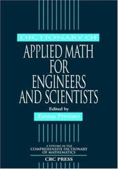 Paperback Dictionary of Applied Math for Engineers and Scientists Book