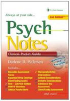 Spiral-bound Psych Notes: Clinical Pocket Guide Book