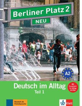 Paperback Berliner platz 2 neu, libro del alumno y libro de ejercicios, parte 1 + cd [German] Book