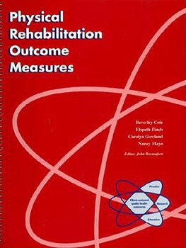 Hardcover Physical Rehab Outcome Measurements Book