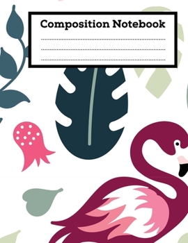 Paperback Composition Notebook: Wide Ruled Lined Paper Notebook Journal, Large (8.5 x 11 inches) - 100 Pages Book