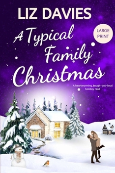 Paperback A Typical Family Christmas [Large Print] Book