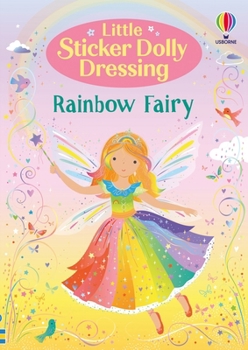 Paperback Little Sticker Dolly Dressing Rainbow Fairy Book