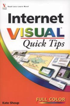 Paperback Internet Visual Quick Tips Book
