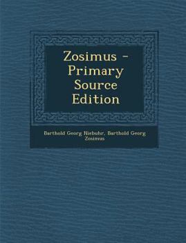 Paperback Zosimus [Latin] Book