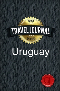 Paperback Travel Journal Uruguay Book