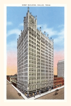 Paperback Vintage Journal Kirby Building, Dallas, Texas Book