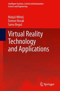 Hardcover Virtual Reality Technology and Applications Book