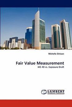 Paperback Fair Value Measurement Book