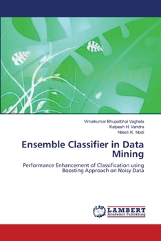 Paperback Ensemble Classifier in Data Mining Book