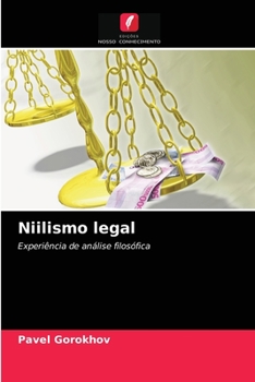 Paperback Niilismo legal [Portuguese] Book