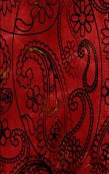 Paperback My Password Log Book: A Discreet Organizer To Track Internet Usernames and Passwords - Red and Black Paisley Book