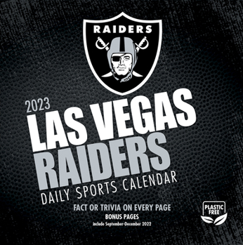 Unknown Binding Las Vegas Raiders 2023 Box Calendar Book