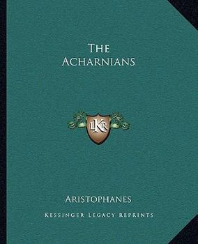 Paperback The Acharnians Book