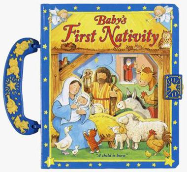Hardcover Babys First Nativity: Book