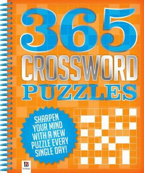 Spiral-bound 365 Puzzles: Crosswords Book