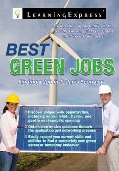 Paperback Best Green Careers: Explore Opportunities in the Rapid Growing Field! Book