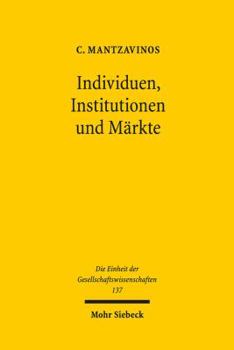 Paperback Individuen, Institutionen Und Markte [German] Book