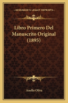 Paperback Libro Primero Del Manuscrito Original (1895) [Spanish] Book