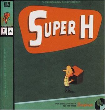 Hardcover Super H: Superhero Book