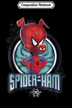 Composition Notebook: Spider-Man Spiderverse Spider-Ham Pose  Journal/Notebook Blank Lined Ruled 6x9 100 Pages