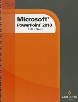 Spiral-bound Microsoft PowerPoint 2010: Essentials Book