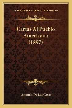 Paperback Cartas Al Pueblo Americano (1897) [Spanish] Book