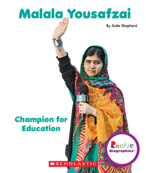 Paperback Malala Yousafzai: Champion for Education (Rookie Biographies) Book