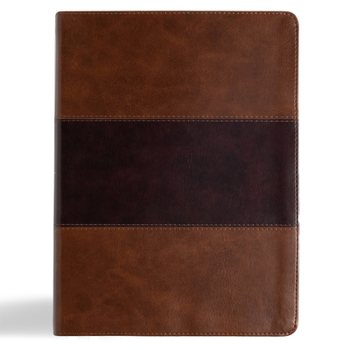 KJV Study Bible, Large Print Edition, Saddle Brown LeatherTouch, Red Letter, Pure Cambridge Text, Study Notes, Commentary, Articles, Photos, Timelines, Maps, Easy-to-Read MCM Type