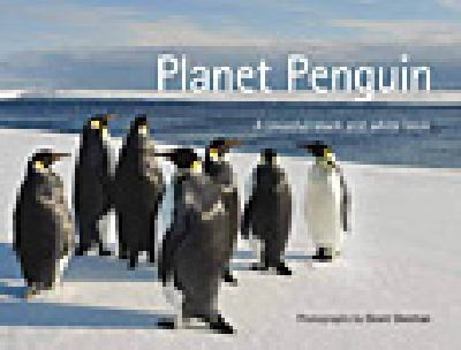 Hardcover Planet Penguin: A (mostly) black and white book