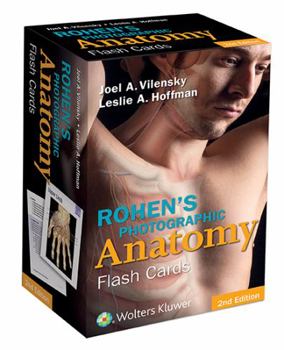 Cards Rohen's Photographic Anatomy Flash Cards Book