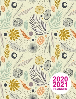 2020 2021 Planner: Large Daily, Weekly and Monthly Planner 2 Years | Agenda Schedule Organizer Logbook and Personal Journal Diary | 24 Months Calendar ... Book | Cover Design Code DT 00103000