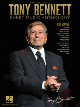 Paperback Tony Bennett Sheet Music Anthology Book