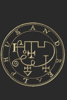 ANDREALPHAS: SIGIL KING SOLOMON 72 DEMON GOETIA 6" x 9" 100 PAGE EVOCATION JOURNAL