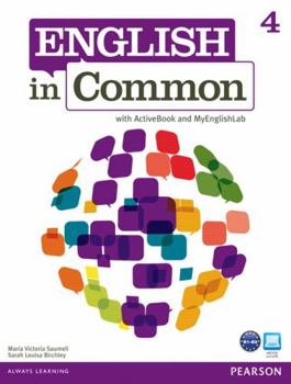 Paperback English in Common 4 with Activebook and Mylab English Book