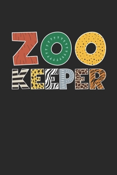 Zookeeper Notebook - Animal Lover Gift - Vintage Animal Attendant Journal - Animals Diary for Zookeepers Animal Lovers And Animal Attendants: Medium ... Diary, 110 page, Lined, 6x9 (15.2 x 22.9 cm)