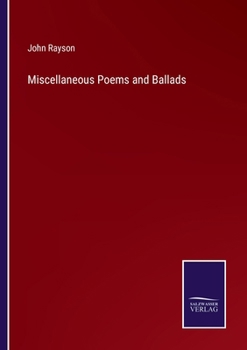 Paperback Miscellaneous Poems and Ballads Book