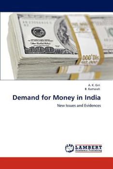 Paperback Demand for Money in India Book