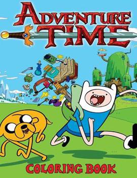 Adventure Time Coloring Book: Coloring Book for Kids and Adults 35 illustrations