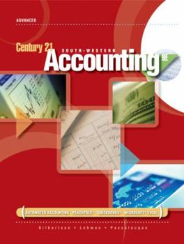 Loose Leaf First Class Image Wear, Inc. Automated Simulation for Gilbertson/Lehman/Passalacqua/Ross' Century 21 Accounting: Advanced, 9th Book