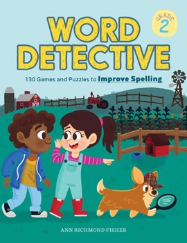 Paperback Word Detective, Grade 2: 130 Games and Puzzles to Improve Spelling Book