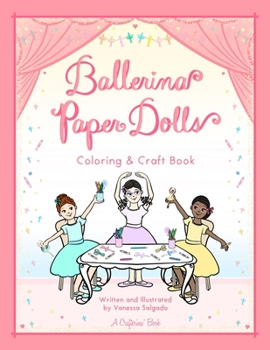 Paperback Ballerina Paper Dolls Coloring & Craft Book