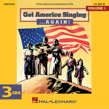 Audio CD Get America Singing ...Again! Volume 1 Complete CD Set Book