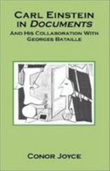 Hardcover Carl Einstein in Documents Book