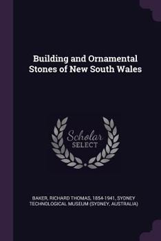 Paperback Building and Ornamental Stones of New South Wales Book