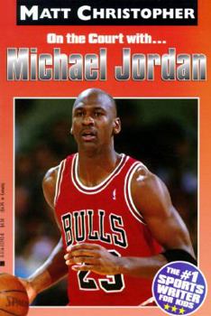 Paperback On the Court With...Michael Jordan Book
