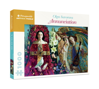 Misc. Olga Suvorova: Annunciation 1000-Piece Jigsaw Puzzle Book
